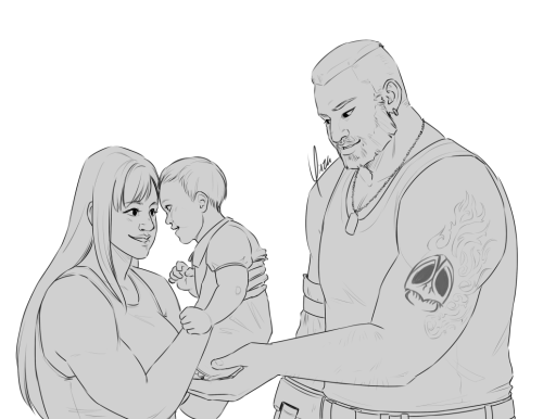 Barrifa Week - Day 1: Early DaysThe beginnings of coparenting… I imagine Barret having a hard