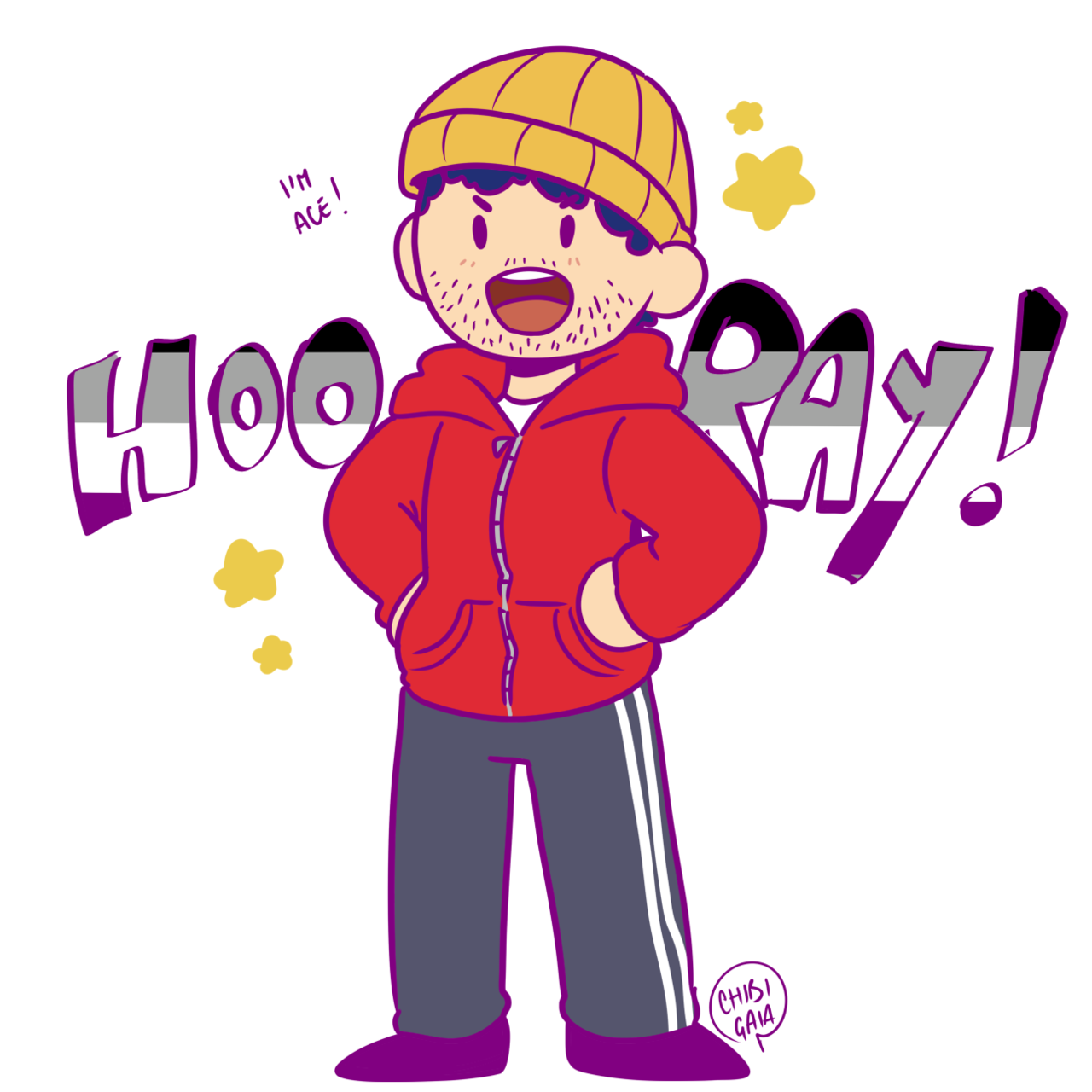 chibigaia-art: it’s the end of ace awareness week and I didn’t have time to make