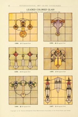 anhagas:Art Nouveau Colored Glass | International Art Glass Catalogue 