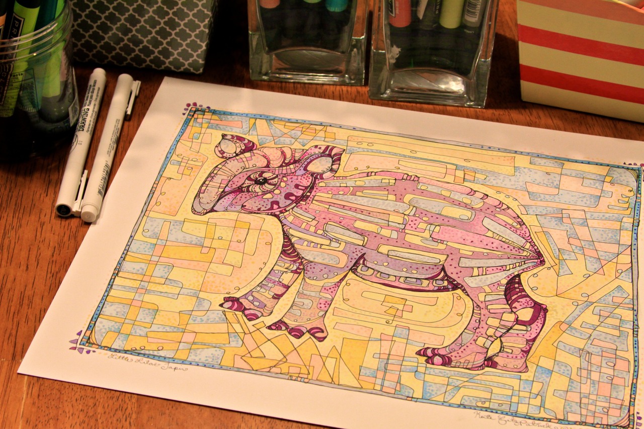 katefitzpatrick:  Little Lilac Tapir: Done! 