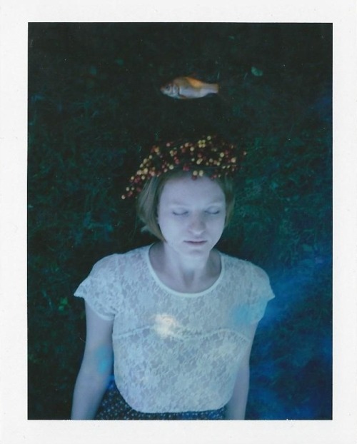 Series : Melancholy (polaroid test shots) by Miya BirdJune 2014 / New Paltz, NYModel: meShot with fu