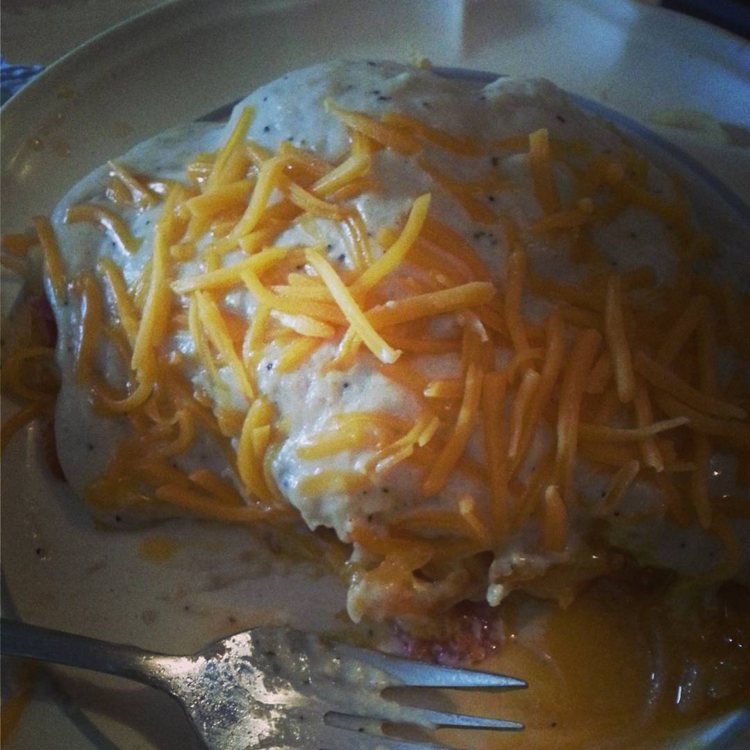 Breakfast &lt;3 made by my baby.  #eggs #hashbrowns #cheese #breakfast #food