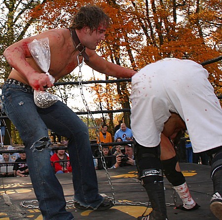 deanismyunitedstateschampion:  Jon Moxley And Thumbtack Jack