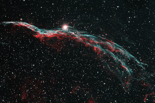 galaxyshmalaxy: NGC6960 - Witches Broom (by Captain Tweaky)