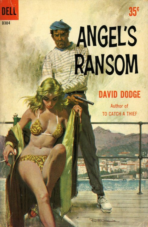 Angel&rsquo;s Ransom by David DodgeDell Books D304, 1959Cover by Robert McGinnis