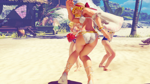 gameswithgreatbutts:  Character: Karin Kanzuki (Swimsuit) Game: Street Fighter V Click here for more butts 