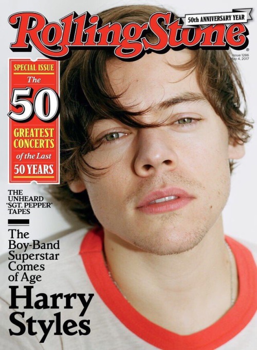 harry for rolling stone magazine