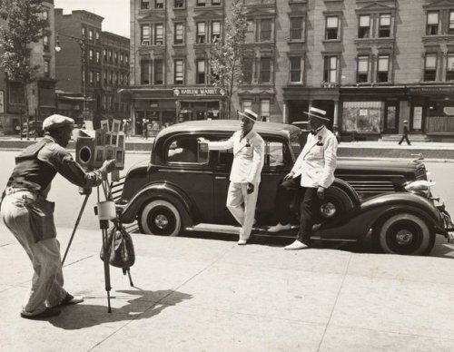 theamericanparlor:Photographer Zack Brown shooting dapper men in Harlem, ca. 1937Eliot Elisofon&mdas