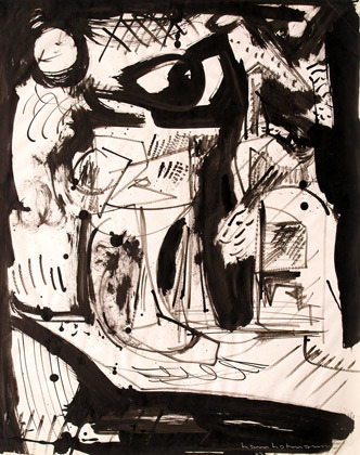 Untitled, 1943, Hans HofmannMedium: ink,paper