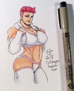 callmepo: Da! Time for Zarya Bonita en Blanco.