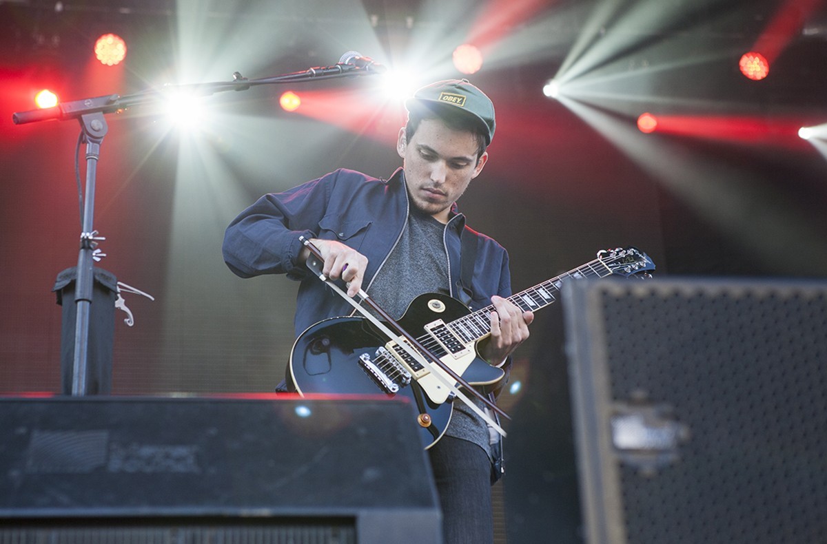 daughterfans:  Elena and Igor of Daughter perform at Boston Calling - 27th September