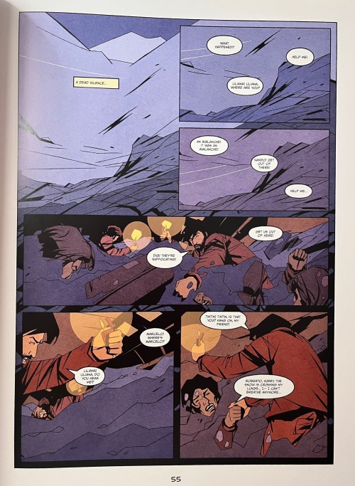 Wanted To Share Some Of My Favorite Pages From The Graphic Novel, Shadows On The Ice, Another Adaptation