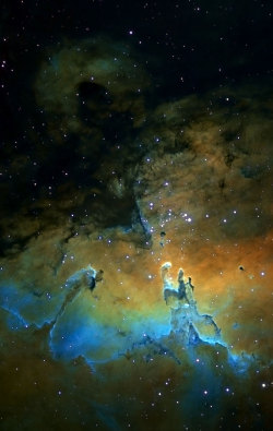 orbitingthoughts:   M16 – The Eagle Nebula    