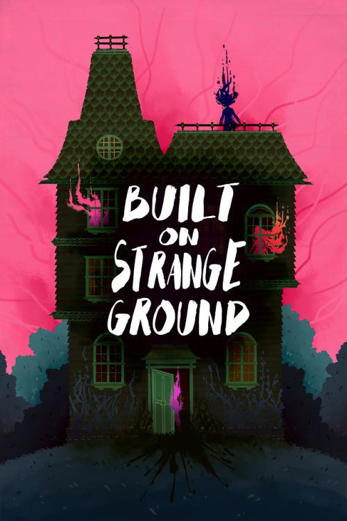 the alt cover I made for the Built on Strang Ground anthology, I’m very happy how it came out lookin