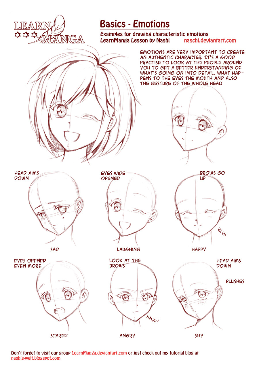 How to Draw Anime  Manga Tutorials  AnimeOutline