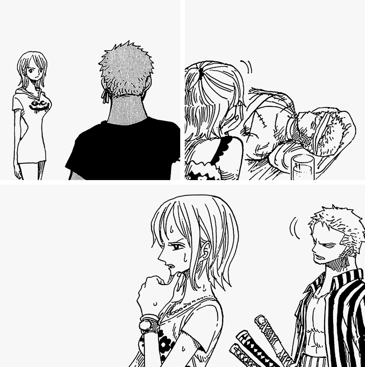 Zoro Understands Luffy Zoro And Nami Throughout The Years Requested By