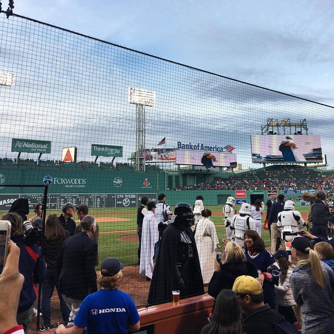 May the 4th be with you. Let’s go Red Sox!
.
.
.
#boston #redsox #starwars #maythefourthbewithyou (at Fenway Park)