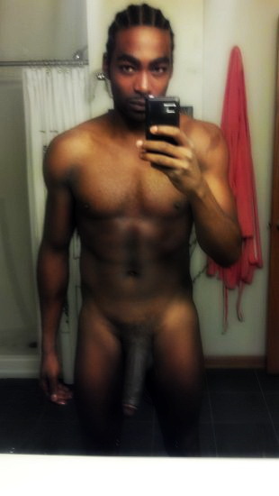 bigblackdicksrule:  i’mma fuck u hard &amp; dis big black dick gon’ hurt