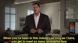 iamyourwhathaveidone:  Inspiring words from Reggie Fils-Aime about the gaming industry (Nintendo Spotlight Presentation, 2017)