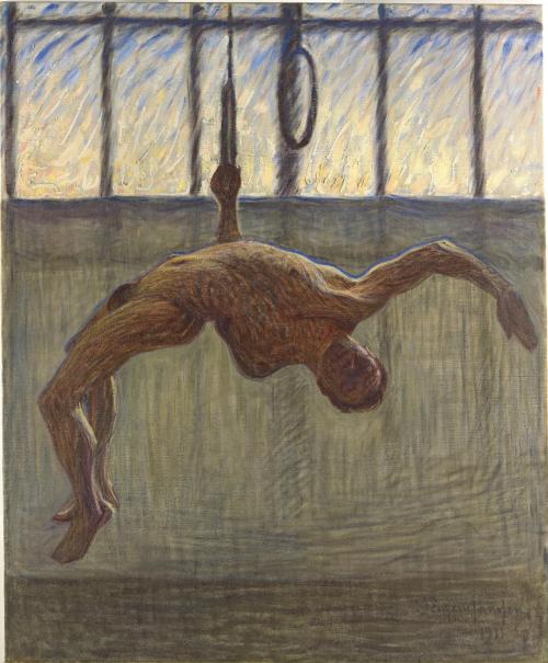 vizuart:Eugene Jansson - Ring Gymnast I (1911)