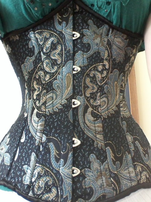 Corset seasoning and training from July to now. 20 inch CS-426 ftom Orchard Corsets.