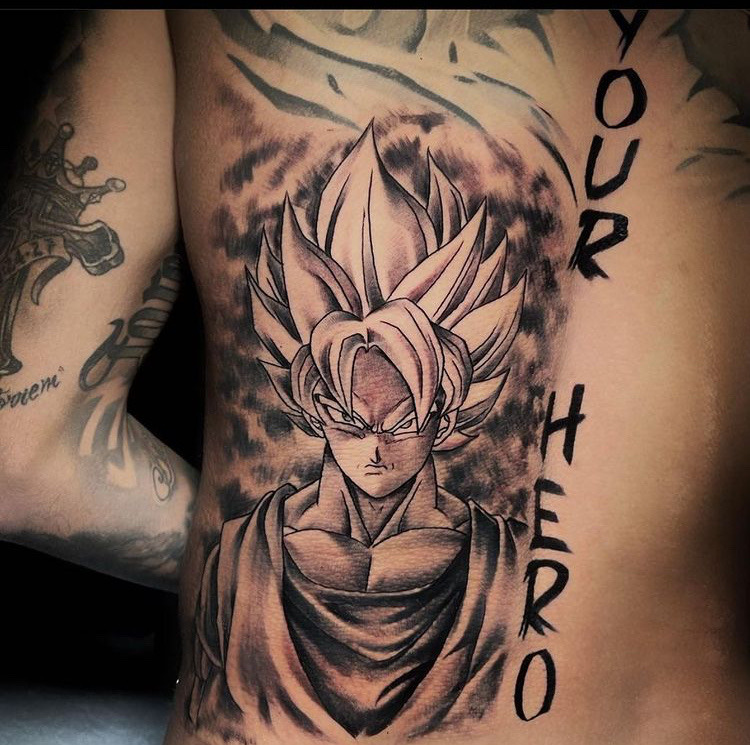 Goku  Dragon Ball Z Tattoos  Z tattoo Tattoos Dragon ball