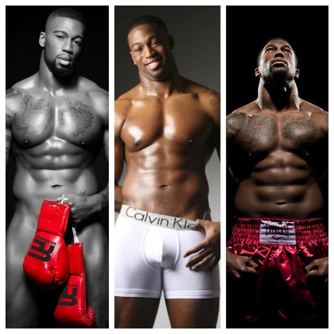 skottfrii:  tastyblkman2:  Ray Edwards, Jr.  I want some of his tight lil booty.