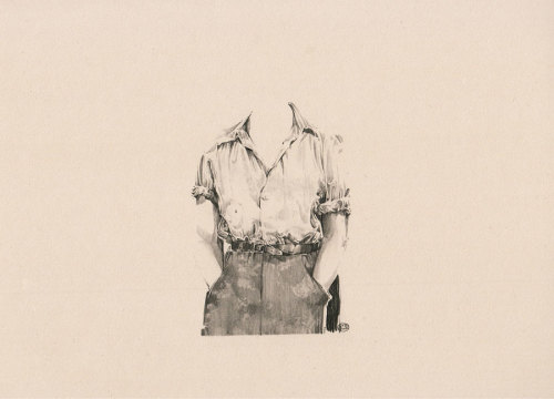 supersonicelectronic: Evie Cahir. Evie Cahir’s drawings are mysterious in that they only sugge