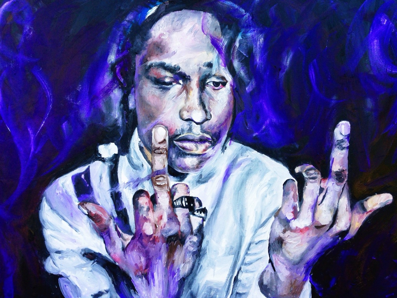 machine-factory:  Oil paintings by Mariella Angela who’s known for her stylized