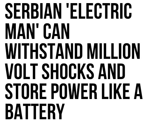 useless-serbiafacts:  Random headlines including our favourite person - a Serbian man.