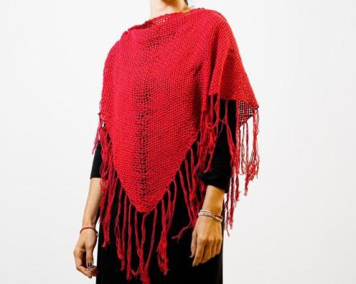 Boho Style Shawl //wovenfashion