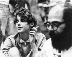 pattismithandrobertmapplethorpe:Edie Sedgwick and Allen Ginsberg