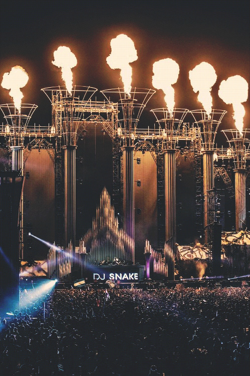 rave-nation:DJ Snake at EDC LV 2014 Main Stage