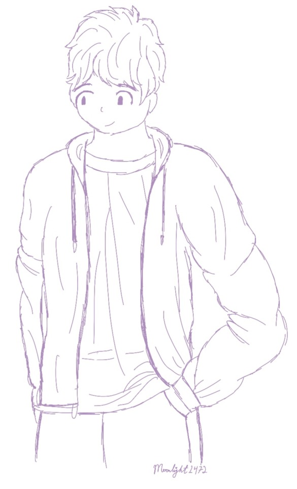Here's Braeden For Serafaden Week For The Au Day, A Week Late Lol