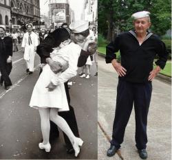 weallheartonedirection:  RIP: Glenn McDuffie, World War II ‘Kissing Sailor’ dies aged 86