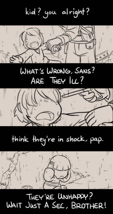 nyublackneko:  HEY LOOK ANOTHER LONG COMIC JUST AFTER THE LAST ONE BECAUSE I’M A SADISTIC PERSON TO MYSELF. :D@dokudoki (creator of Core!Frisk) and I have been talking a bit about how Core!Frisk would be in the UT Mob AU, then I got heavily inspired