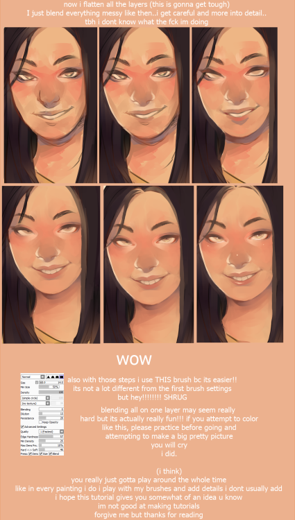 cakiebakie:I said no but you kept asking so here it is.i hope this tutorial helps you in some way if youre looking to color like me?? Im no good at explaining!!I’ll try to make more in the future I just gotta understand what im doing and explain it