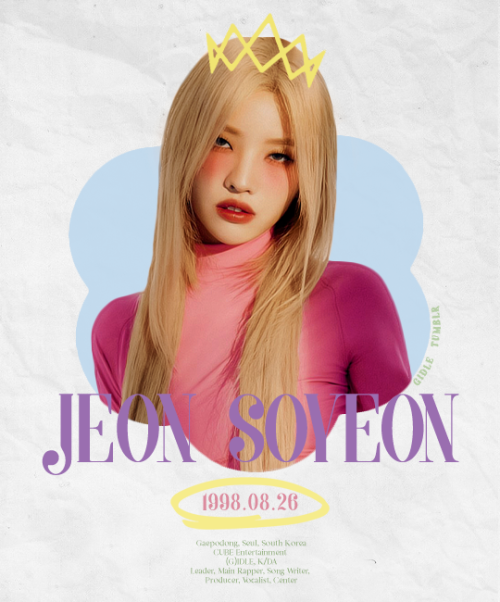 #CEOSoyeonDayHappy birthday to our tiny pretty J! The road ahead is dark, but we trust you to lead u