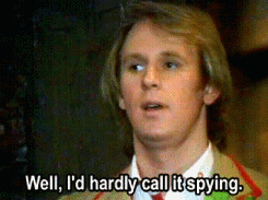cleowho:“Spying, Doctor?”Enlightenment - season 20 - 1983