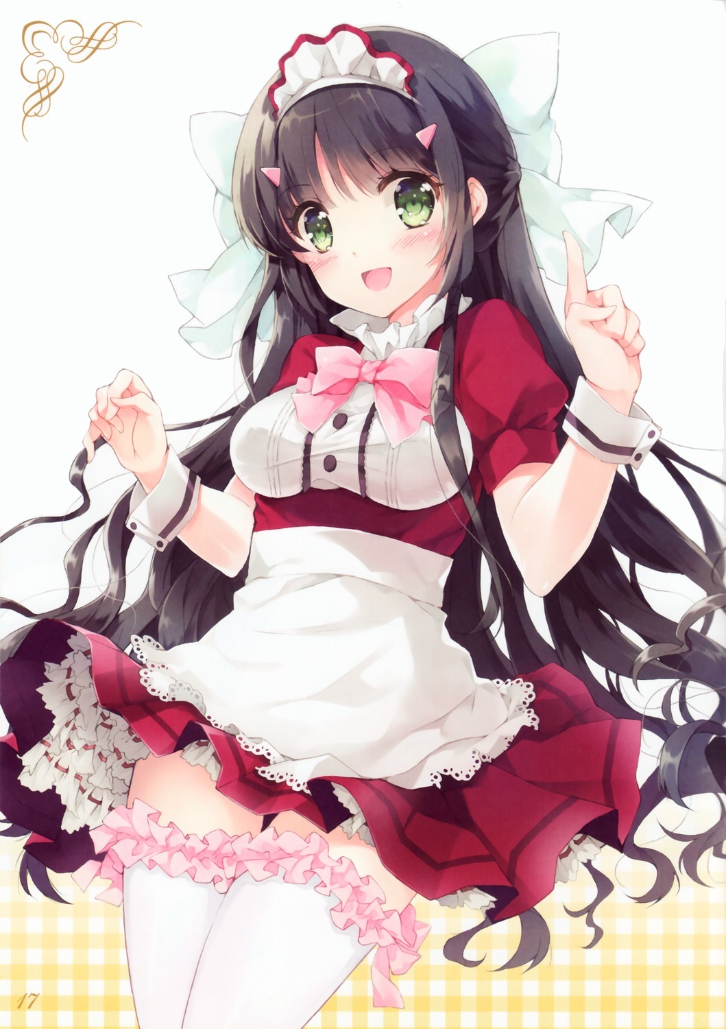 abaslev:  kono naka ni hitori imouto ga iru! maid mottsun thighhighs tsuruma konoe