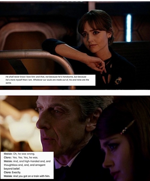 Twelve X Clara + Wuthering Heights By Emily Bront + Ghosts
