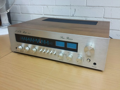 NAD Model 140 Stereo Receiver, 1975