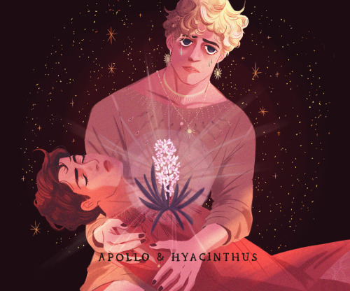 mohtz: Greek Mythology | The Lovers Part 1 & 2 prints!! i’m actually proud of these!! so far i’v