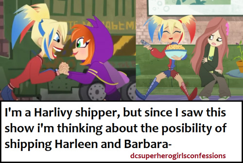 I’m a Harlivy shipper, but since I saw this show i’m thinking about the possibility of s