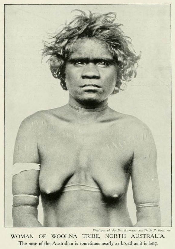 Australian woman, from Women of All Nations: A Record of Their Characteristics, Habits,