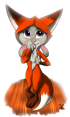 fox-comics:  This is too cute :3   Fox Teaser by RobCivecat    &lt;3!!!