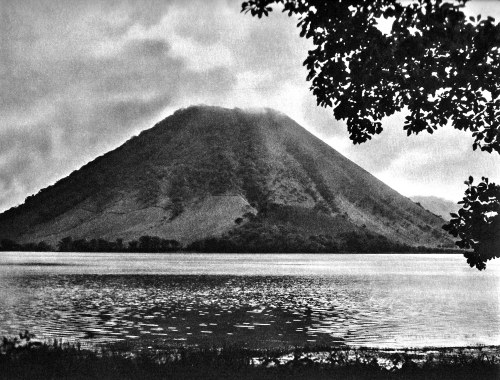 Lake and Mount Haruna, Japan - Mount Haruna is an active volcano and located in the eastern part of 