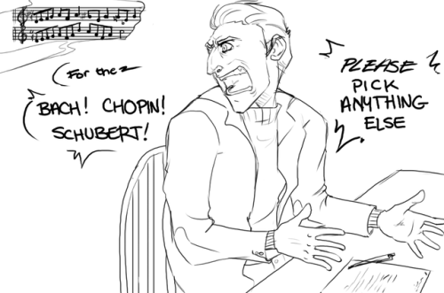 janusdisastertrio:and that was the last time Walter ever complained about Grieg