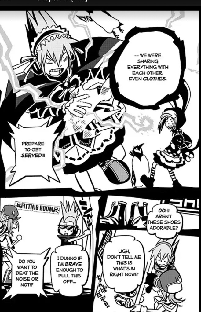 khfriendlyreminders:  khfriendlyreminders: So fun fact: There was a Twewy manga chapter