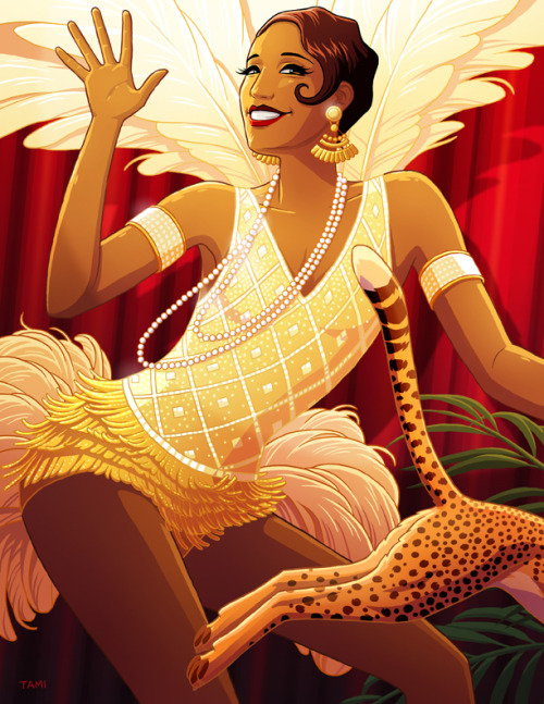 Josephine Baker by tamiart